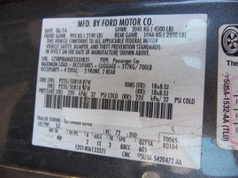 2014 FORD MUSTANG COUPE GRAY 3.7 AT F21116